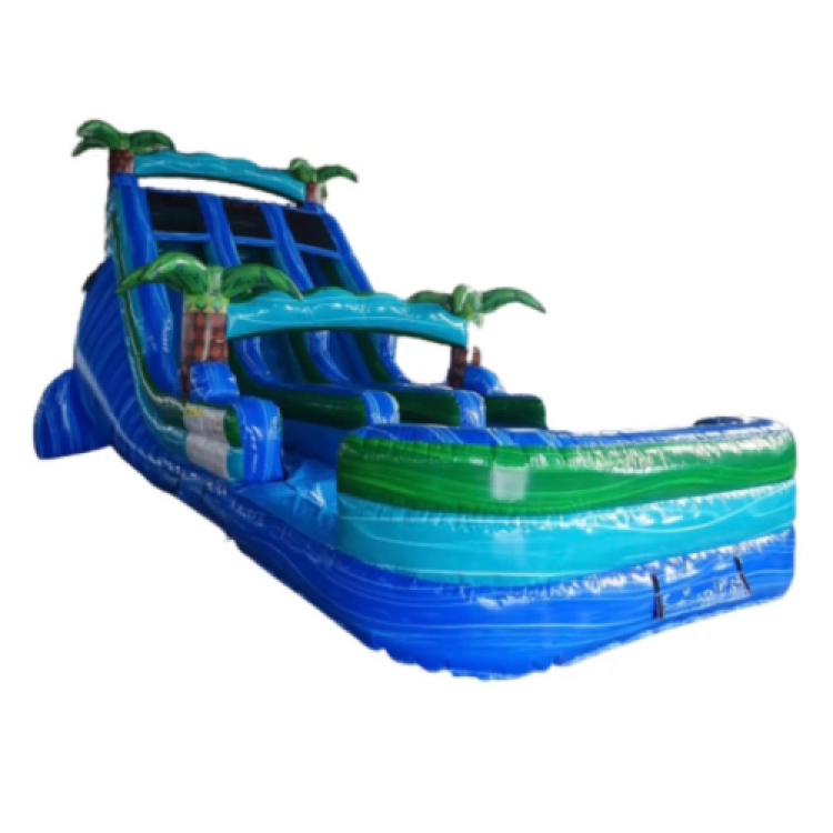 20ft Double Lane Island Drop Lane XL Pool