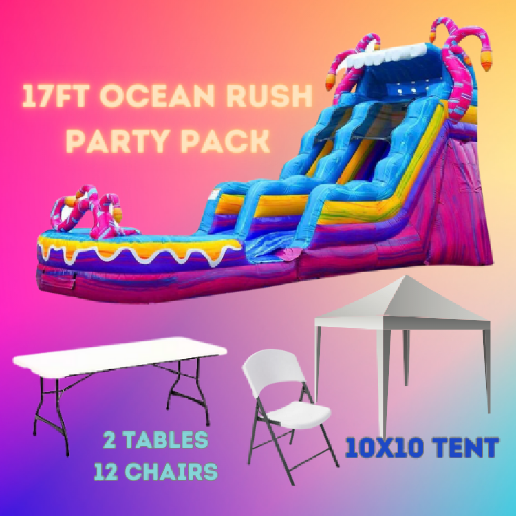 17ft Ocean Rush Party Pack