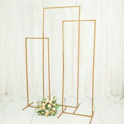 Gold Metal Arches Square - 3.5ft, 4.5ft, 5.5ft, 6.5ft