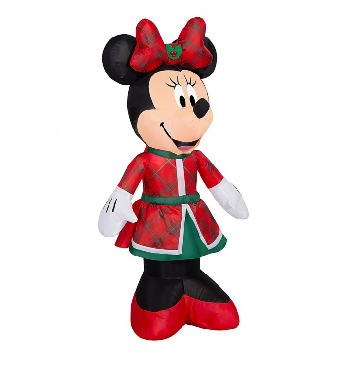 3.5 FT Minnie Holiday Inflatable with LED Lights