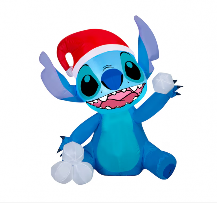 3.5 FT Stitch Holiday Inflatable with LED Lights