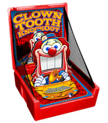 Carnival Game - Clown Tooth Knockout