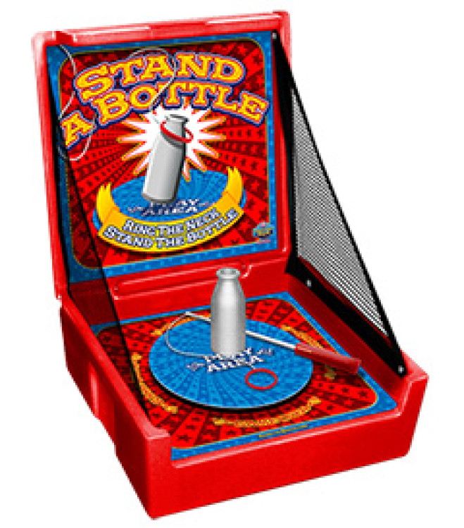 Carnival Game - Stand a Bottle