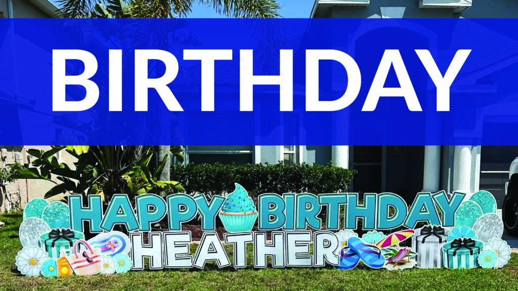 BIRTHDAY 01 Sign Sentiments