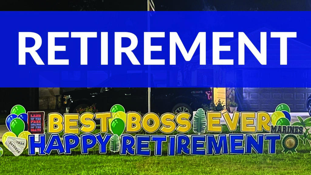 RETIREMENT 01 Sign Sentiments
