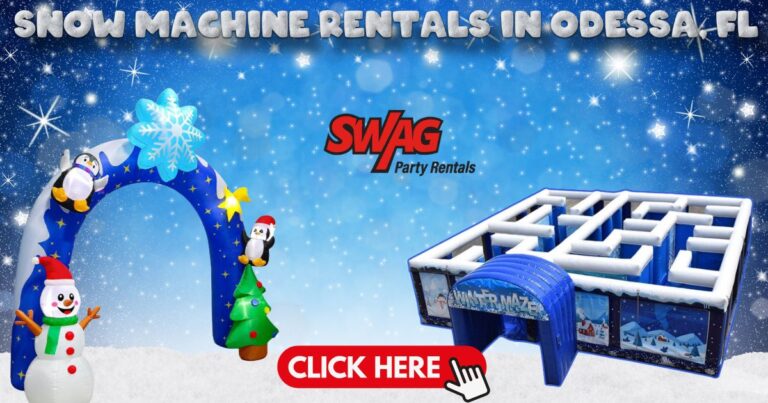 Snow Machine Rentals In Odessa, FL - Swag Party Rentals