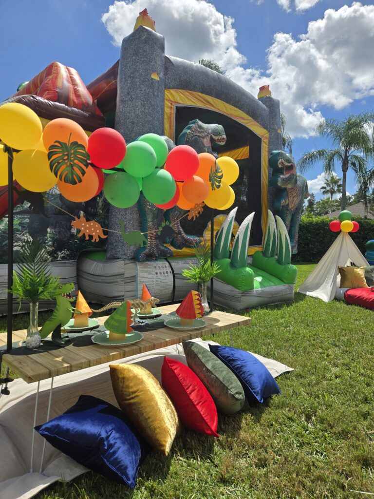 dinosaur birthday picnic