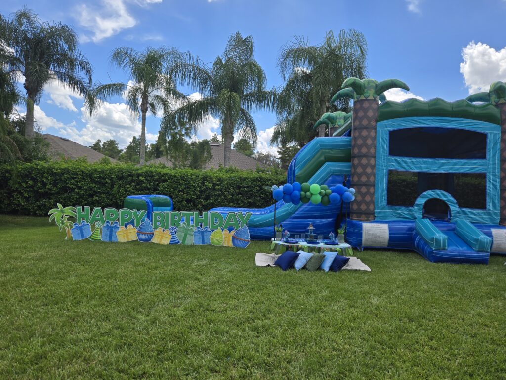 blue stitch birthday party