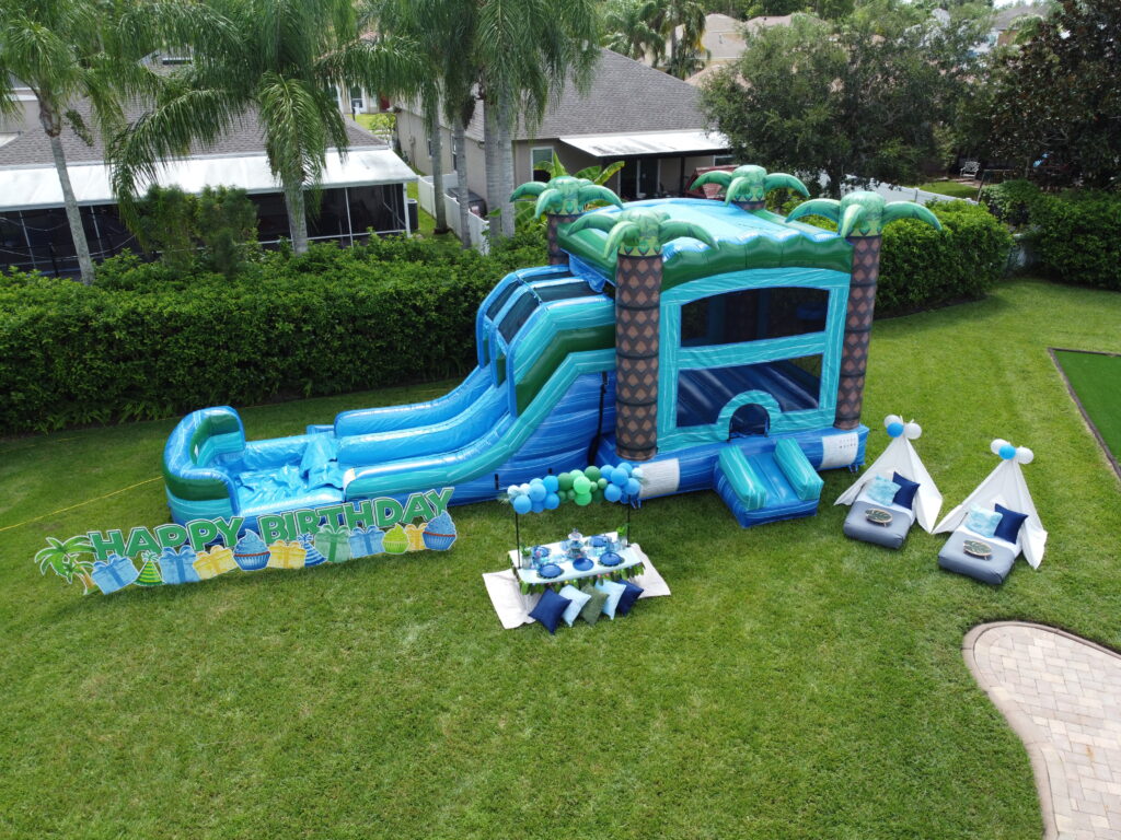 blue stitch birthday party