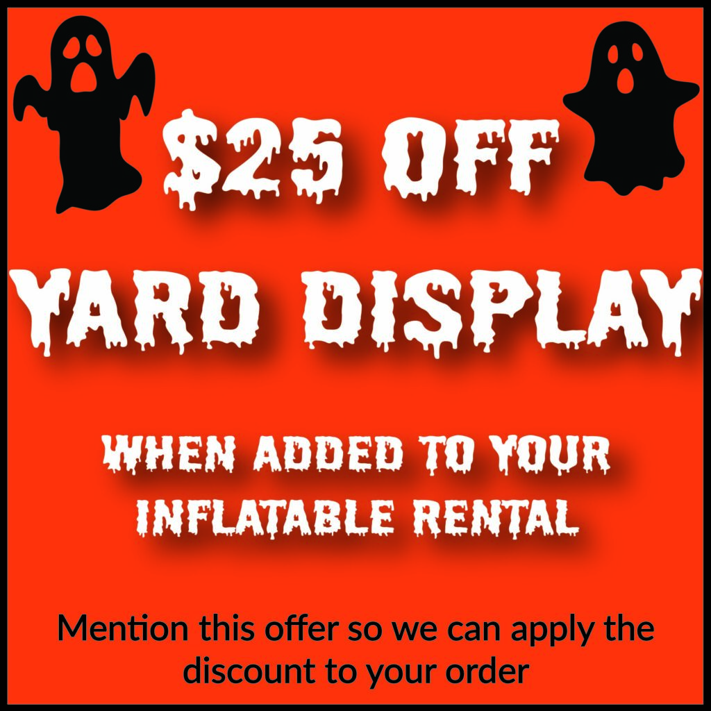 october yard display sign special