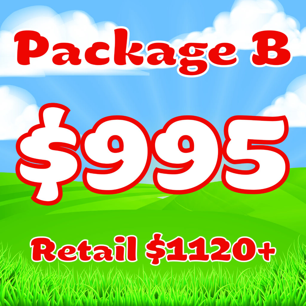 church youth group bounce house package