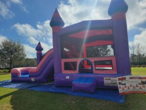bounce house combo rental Lutz Florida backyard birthday party