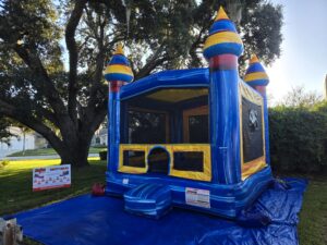 bounce house combo rental Trinity Florida backyard birthday party