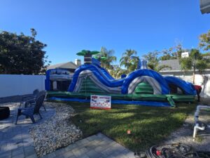 inflatable water slide rental Trinity Florida summer party