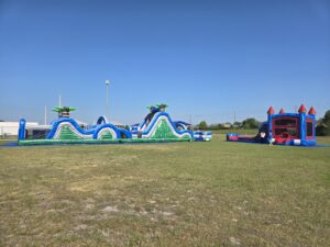 inflatable obstacle course rental Trinity Florida school festival