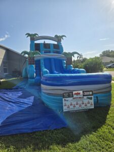inflatable water slide rental Trinity Florida summer party