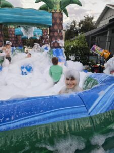 foam party crowd event Trinity and Lutz Florida