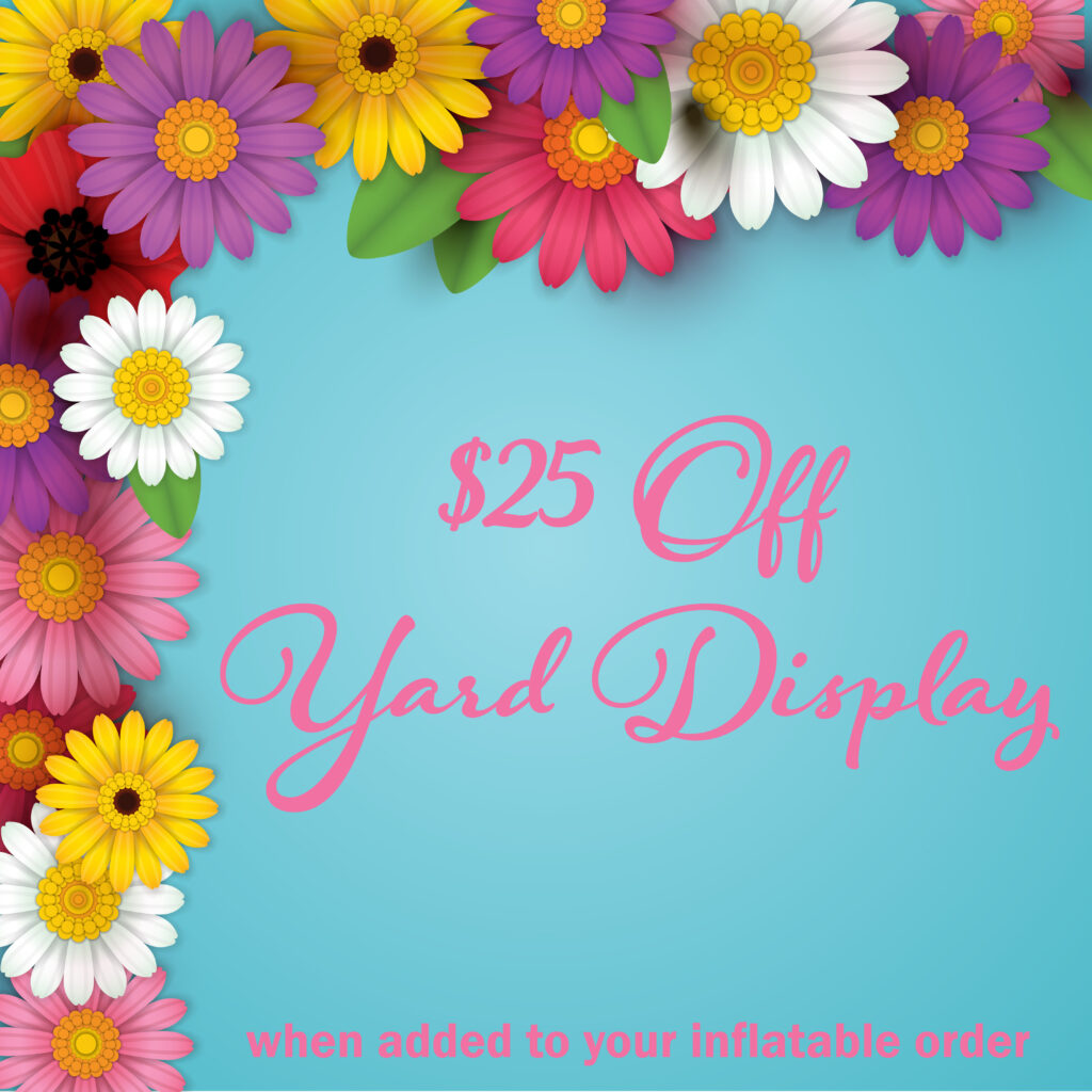 birthday yard display sign odessa fl