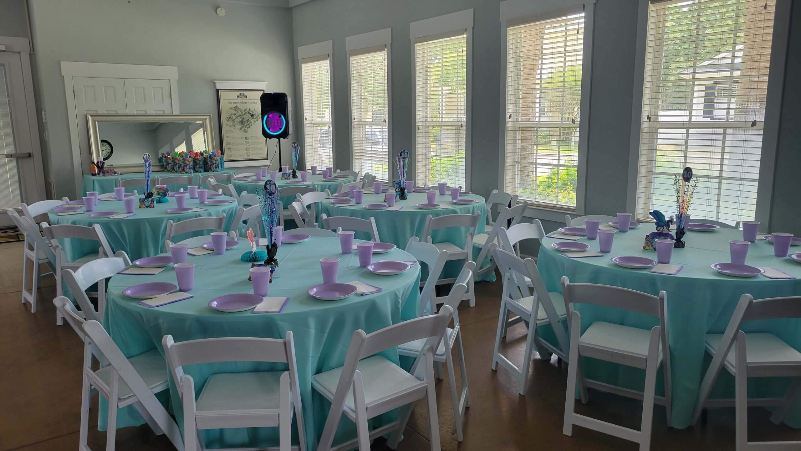 graduation table chair rentals odessa fl scaled SWAG Birthday Party Planning Guide