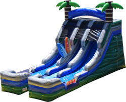 16ft20Double20Lane20Water20Slide Tropical SL20 3 1782240328 16ft Dual Lane Tropical Water Slide