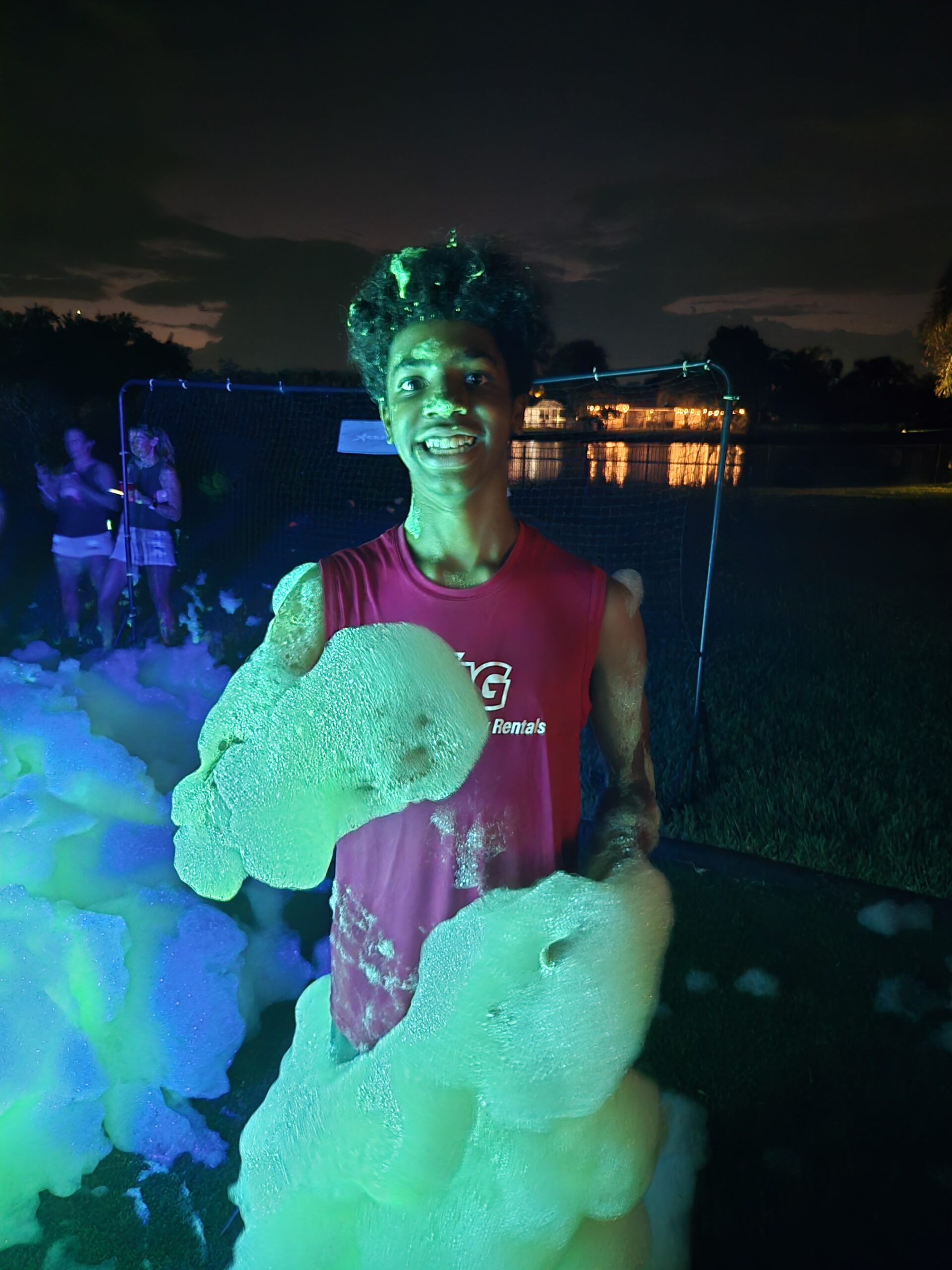 glo foam birthday party odessa fl